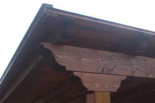  imagen de pergola de madera